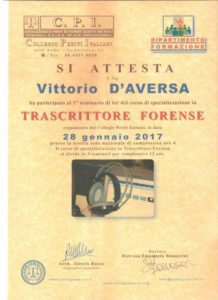 Trascrizioni Forensi